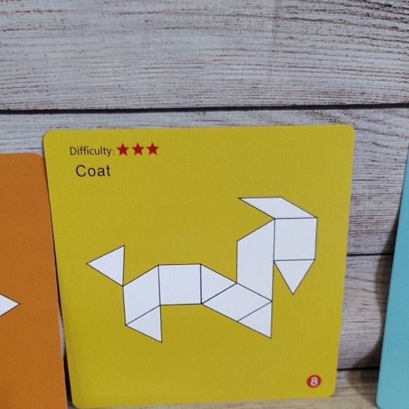 Colorful Geometric Pattern Blocks - Picture 9 of 16